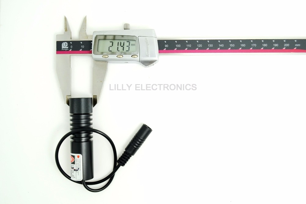 Focusable 850nm 100mW IR Infrared Laser Line Module Diode 22x77mm for Wood cutting Mechanical Positioning - Image 2