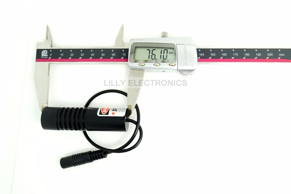 Focusable 850nm 100mW IR Infrared Laser Line Module Diode 22x77mm for Wood cutting Mechanical Positioning - Image 3