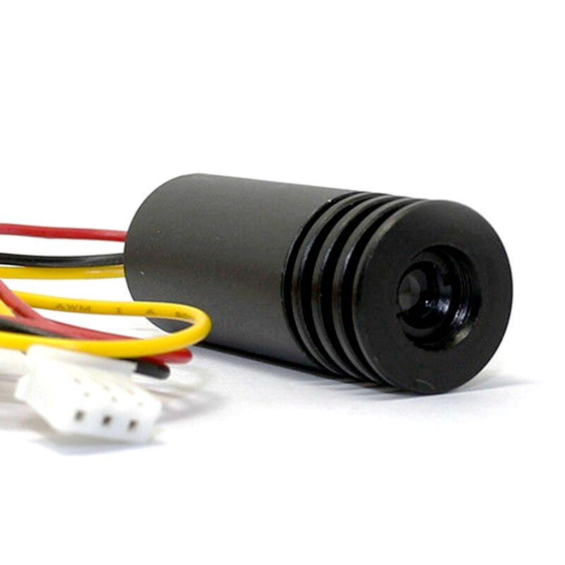 Focusable 850nm 30mW Infrared IR Laser Diode Dot Module w/TTL 0-15KHz 18x45mm 5V DC - Image 3