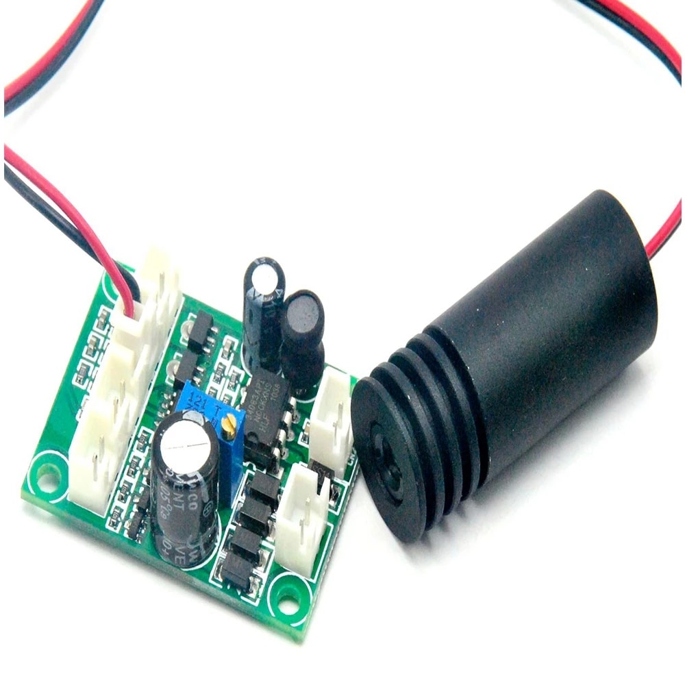 Focusable 980nm100mw 12v Focus Dot Infrared IR Laser Module 18*45mm