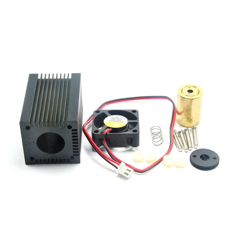 Focusable Housing/Case/Heatsink for 405nm 445nm 450nm 5.6mm Blue Laser Diode TO-18 LD Dot Module Fan - Image 4