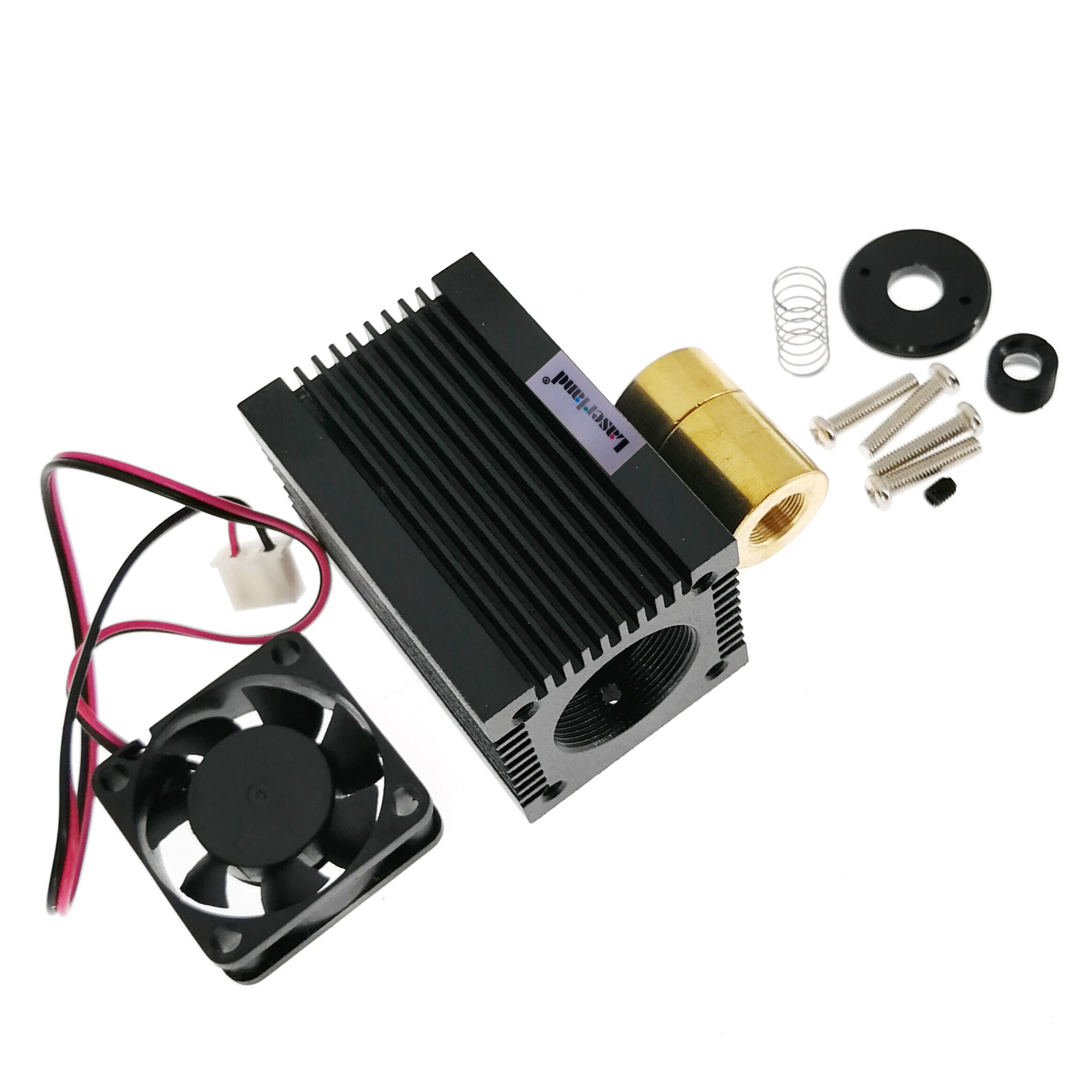 Focusable Housing/Case/Heatsink for 9.0mm TO5 Laser Diode LD Module Plastic Lens Fan 3350 - Image 5
