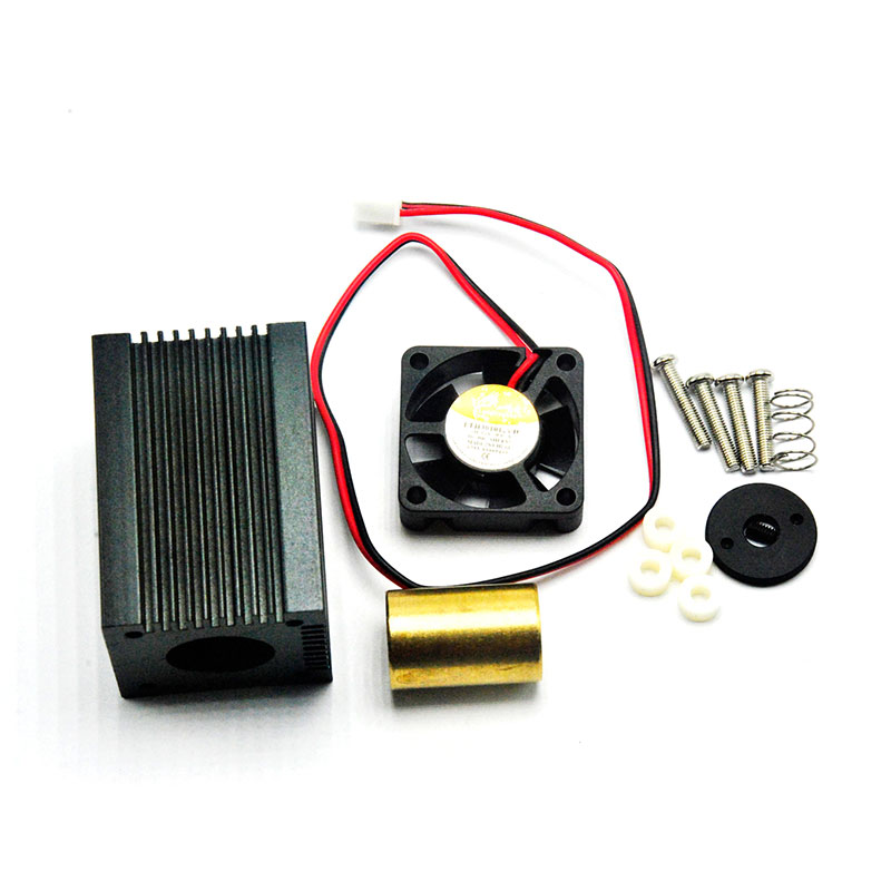 Focusable Housing Case for 635nm 650nm 680nm Red 5.6mm Laser Diode Dot Module with Fan - Image 4