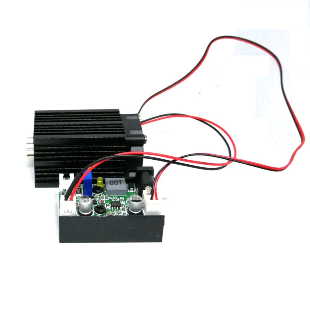 Focusable Powerful 532nm 100mw Green Laser Diode Module Dot/Line Positioning 12V Driver TTL - Image 2
