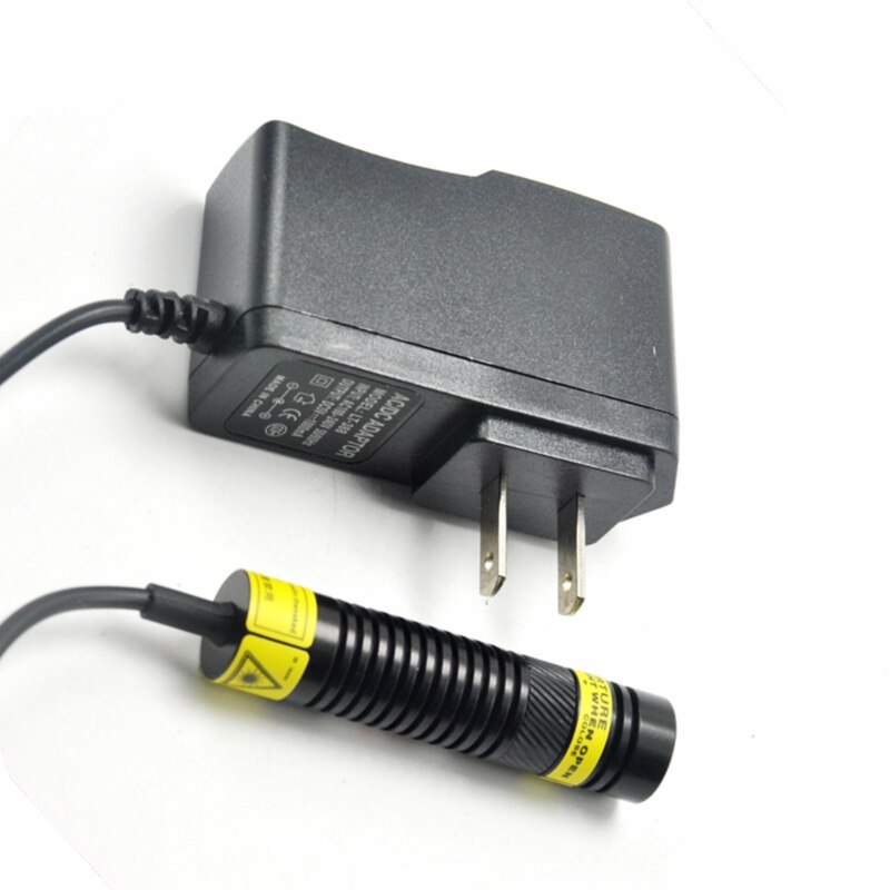 Focusable Red Laser Diode Module 648nm 650nm 100mW 16x68mm Line Shape w/ 5V Adapter - Image 3