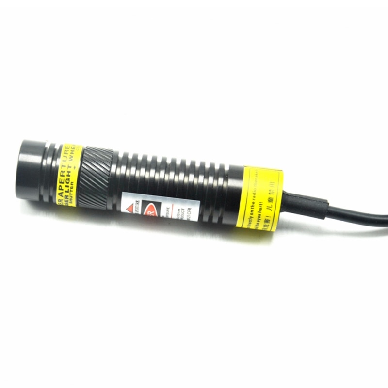 Focusable Red Laser Diode Module 648nm 650nm 100mW 16x68mm Line Shape w/ 5V Adapter - Image 5