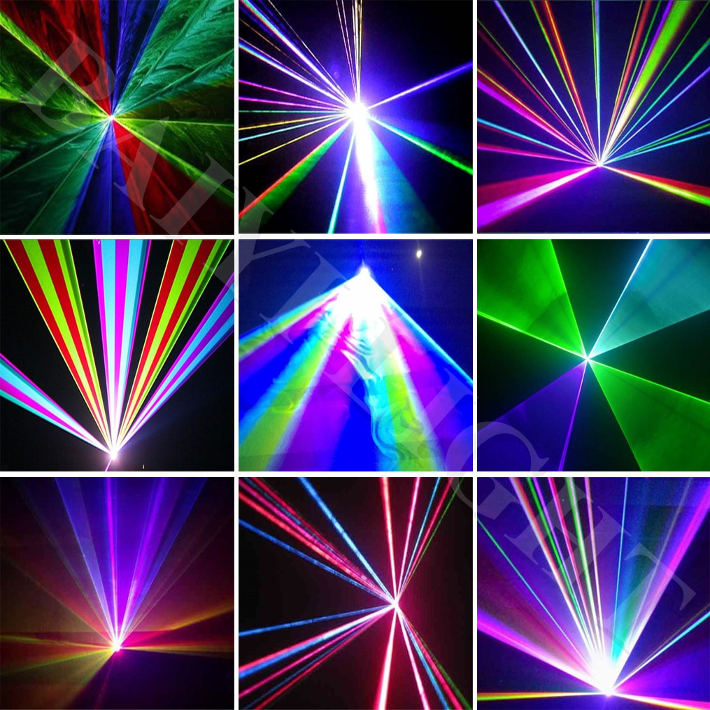 Free Shipping 30W RGB Analog Modulation christmas stage disco laser lighting diodes system - Image 5