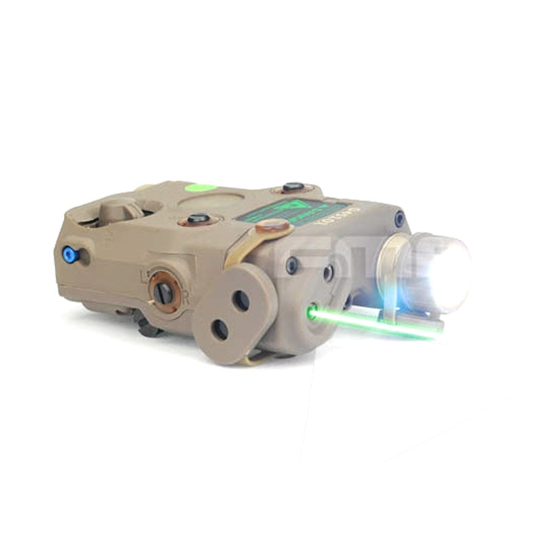 Free Shipping FMA New AN-PEQ-15 Upgrade Version LED White light Green laser with IR Lenses Tactical Military With IR Lenses - Image 2