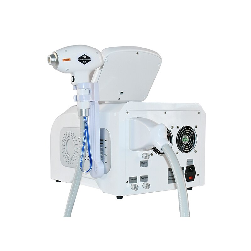Free Shipping High energy 808nm Diode laser machine for hair removal & skin rejuvenation/ Painless 808nm hair removal machine - Image 3