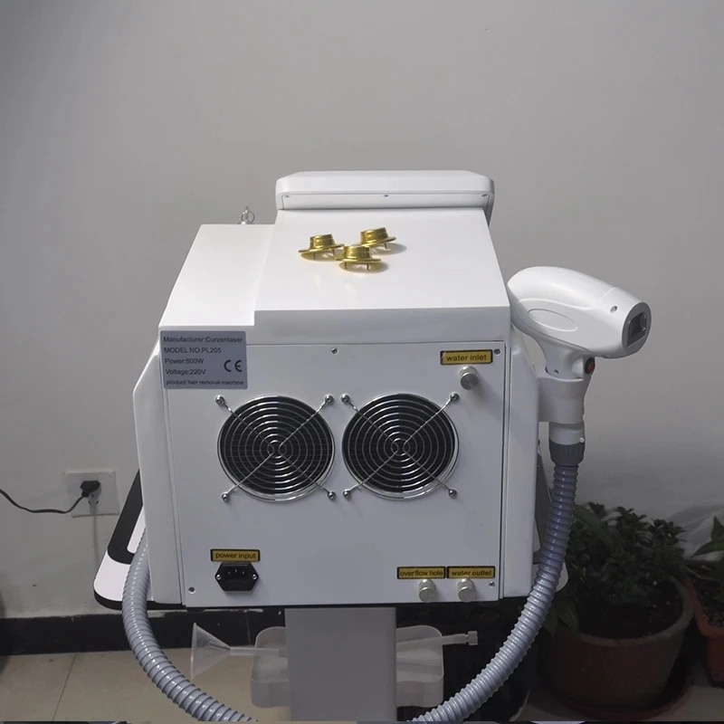 Free Shipping High energy 808nm Diode laser machine for hair removal & skin rejuvenation/ Painless 808nm hair removal machine
