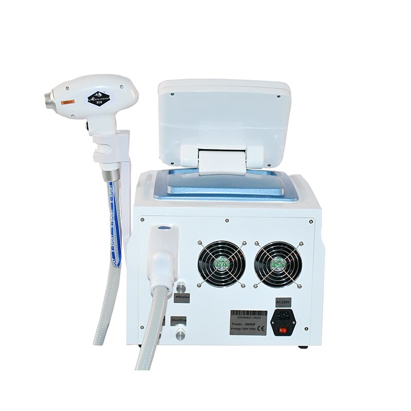 Free Shipping Newest Portable 808nm diode laser hair removal machine & skin rejuvenation/chassis 808nm hair removal machinee - Image 4
