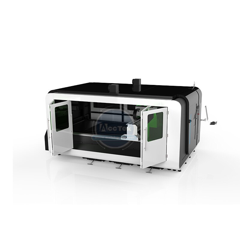 Full Enclosed AccTek AKJ1530FB Fiber Laser 1000w Laser Cutter For Metal Cutting - Image 4