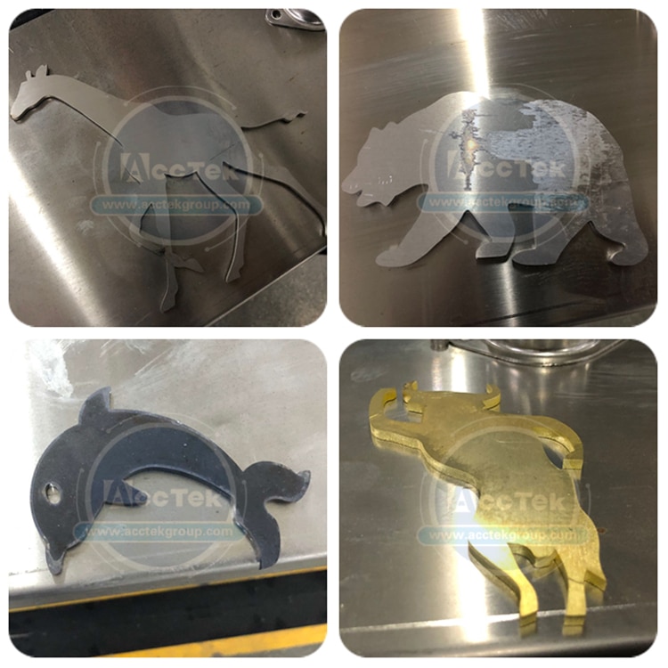 Full Enclosed AccTek AKJ1530FB Fiber Laser 1000w Laser Cutter For Metal Cutting - Image 5