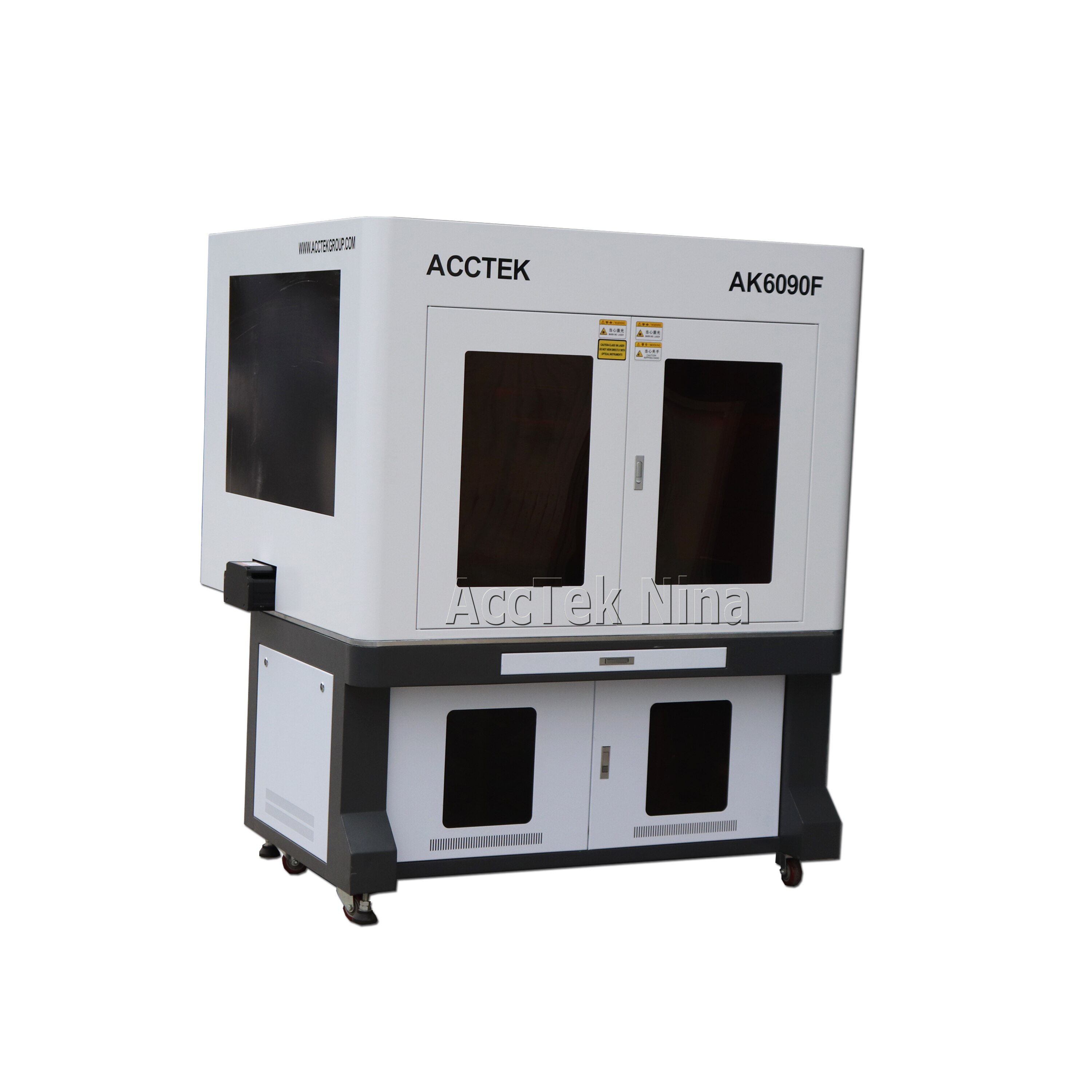 Fully Enclosed Big Size 20W 30W 50W 100W Fiber Laser Marking Machine 600*900mm For Steel Metal Aluminum Plastic - Image 2