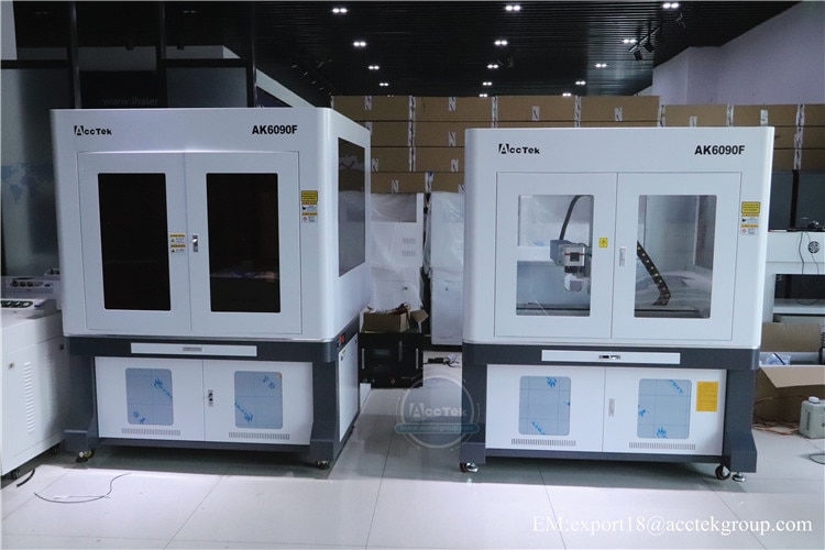 Fully Enclosed Big Size 20W 30W 50W 100W Fiber Laser Marking Machine 600*900mm For Steel Metal Aluminum Plastic - Image 5