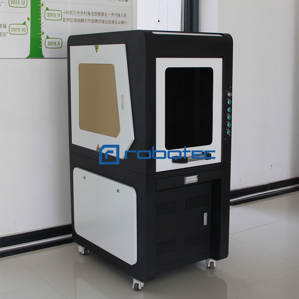 Fully Sealed Safety Cover Enclosed Fiber Laser Marking Machine 20w 30w 50w 100w Fiber Metal Laser Cutter Air Cooling - Image 2