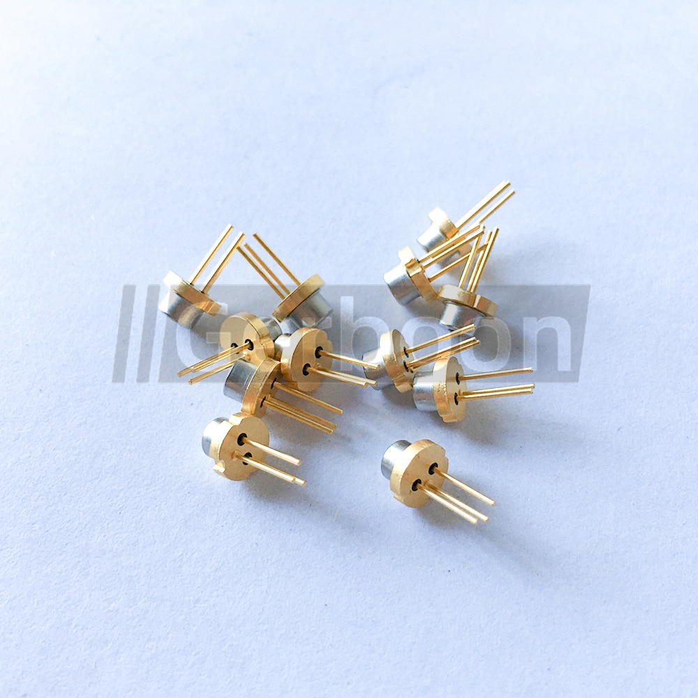 GERBOON 510nm 515nm 520nm 530nm CW 10mW Green Laser Diode LD with PD 5.6mm CAN Package TO56, No PLT5 510_B1-3 - Image 2