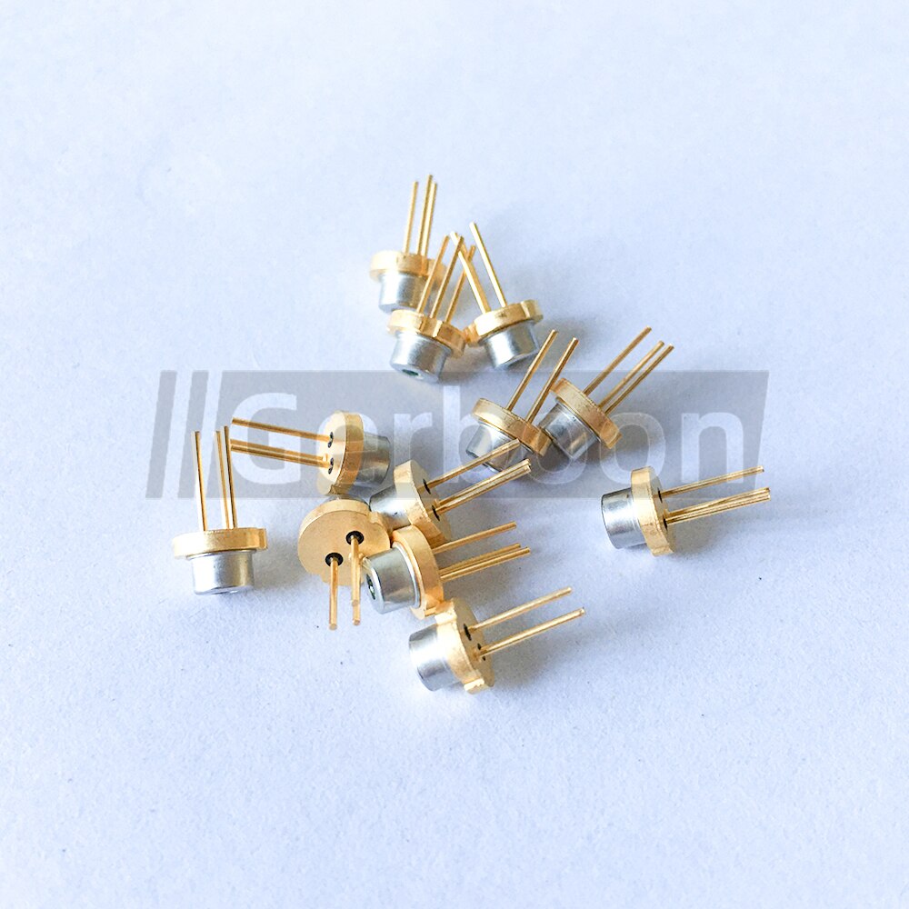 GERBOON 510nm 515nm 520nm 530nm CW 10mW Green Laser Diode LD with PD 5.6mm CAN Package TO56, No PLT5 510_B1-3 - Image 4