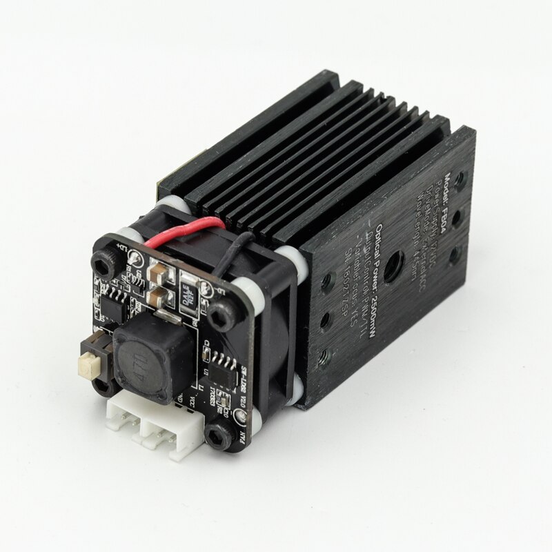 GKTOOLS,405nm 500mW Blue Laser Head Diode Cutting Module For DIY CNC Laser Engraver Support TTL/PWM Power Adjustable FB04-500 - Image 3