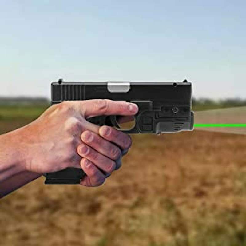 Green Dot Laser Sight&Flashlight Laser Combo with Rechargeable Battery For Hunting
