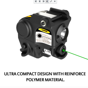 Laser Sight Combo Green Laser 80-100 Lumen LED Flashlight Tactical Green Dot Sight for Handgun Pistols Taurus G2c