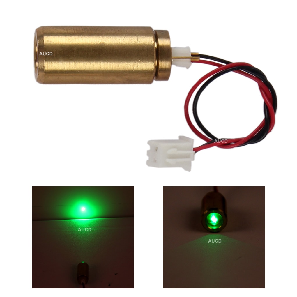 Green Light 50mW 532nm.Laser Module Diode / lds Dot / Diod Circuit For Projecter Infrared Sight DPSS Light Lamp Part Diodes Head