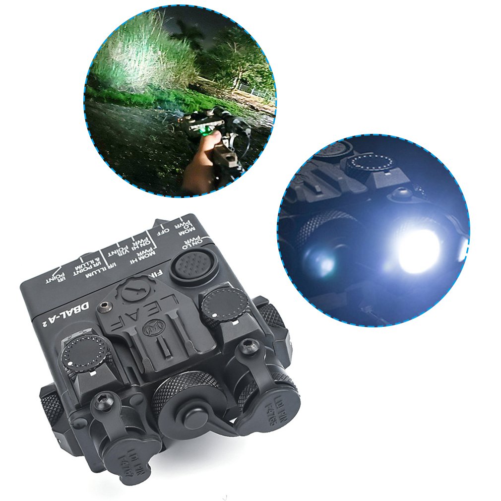 Green & Red Aim Laser DBAL-A2/PEQ-15 Red Laser IR Laser Indicator Metal Small Laser Sights For Hunting Rifles Airsoft Tactical - Image 4