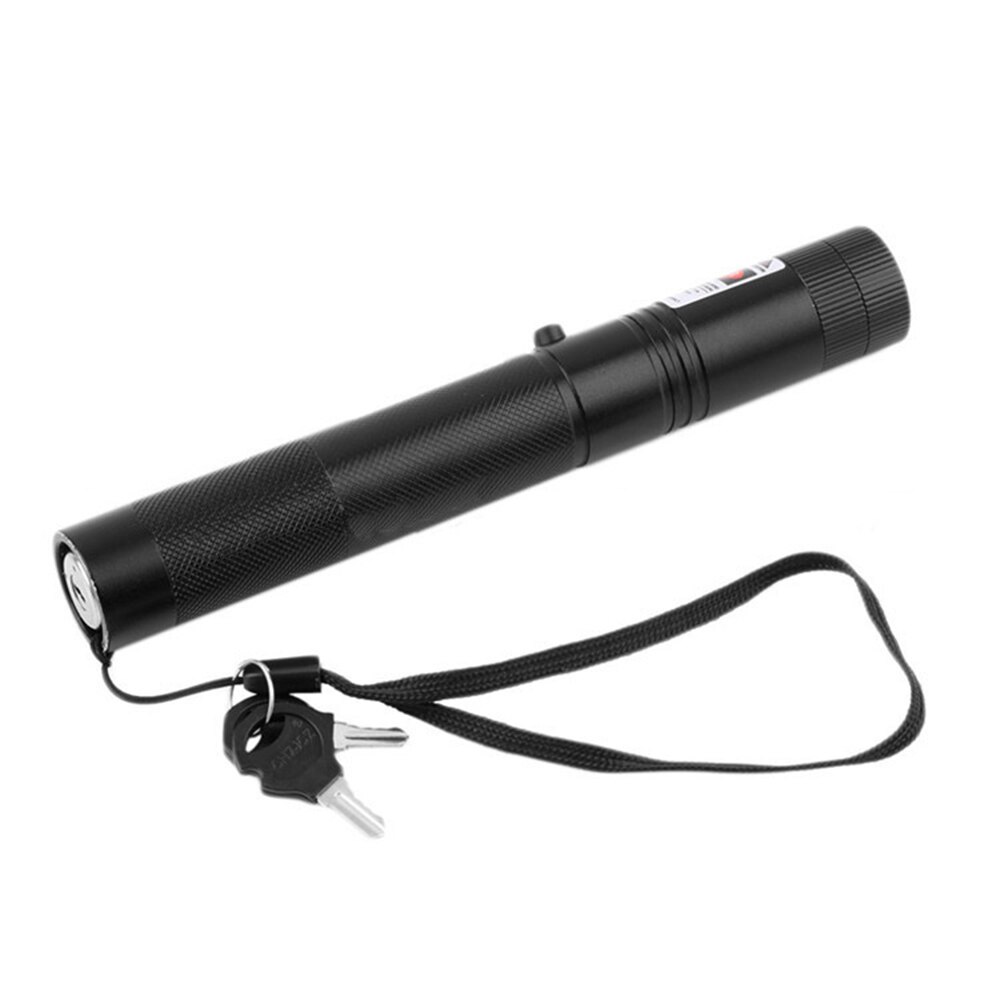 Green laser sight 5mw high-power laser equipment 303 super far radiation adjustable focus laser head with 18650 battery/charger - Image 5