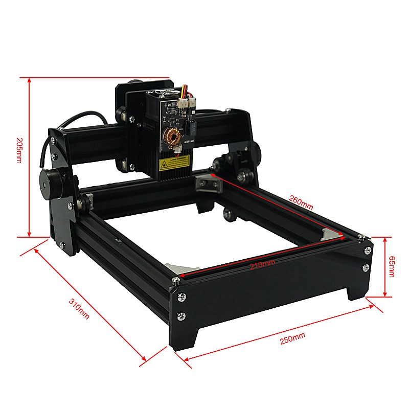 Handicraft Wood Burning Tools Milling machine Wood Router laser 2014 10W 15W Engraver Engraving Machine - Image 2