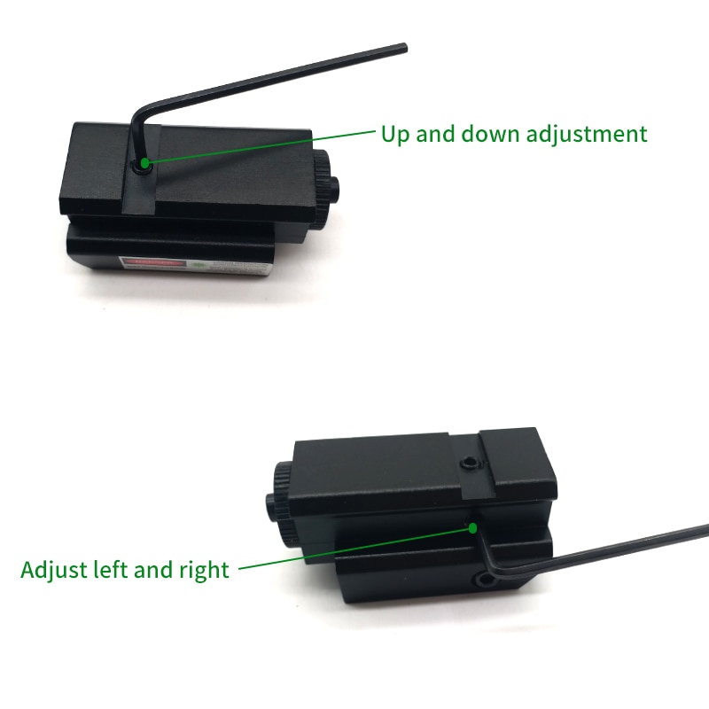 Hanging red and green laser infrared laser sight green light adjustable laser flashlight function sight Glock accessories milit - Image 5
