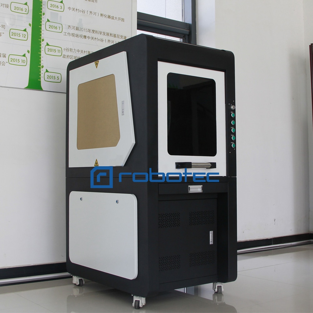 High Accurate 20W 30W 50W Fiber Laser Marking Machine Raycus JPT Laser Source Engraver For Metal Plastic Mini Metal Engraver - Image 3