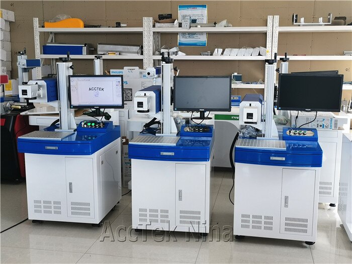 High Efficiency Co2 Marking Laser Wood Plastic MDF Coconut Cable Wire Laser Engraving Machine 20w 30W 50W