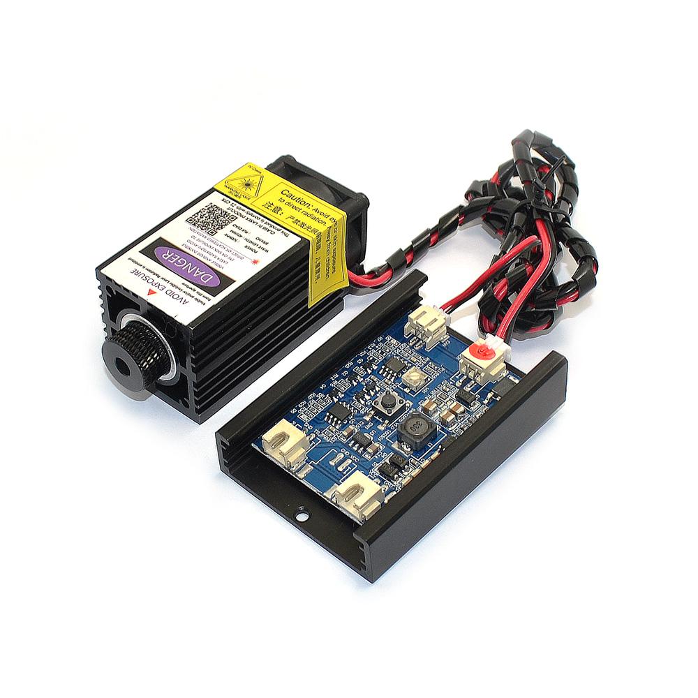 High Power 500mW 405nm Focusing Blue Purple Laser Module Engraving With TTL Control Laser Tube Diode Goggles for DIY 3D Print - Image 2