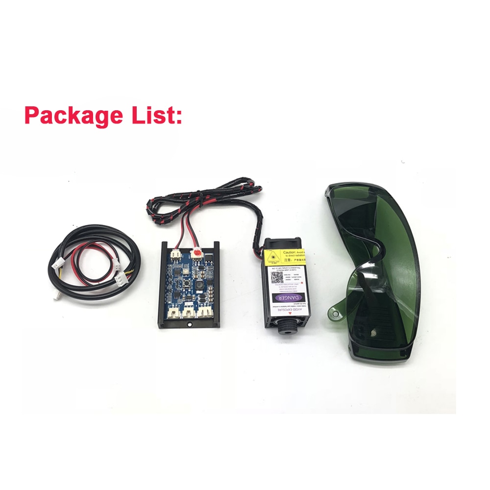 High Power 500mW 405nm Focusing Blue Purple Laser Module Engraving With TTL Control Laser Tube Diode Goggles for DIY 3D Print - Image 4