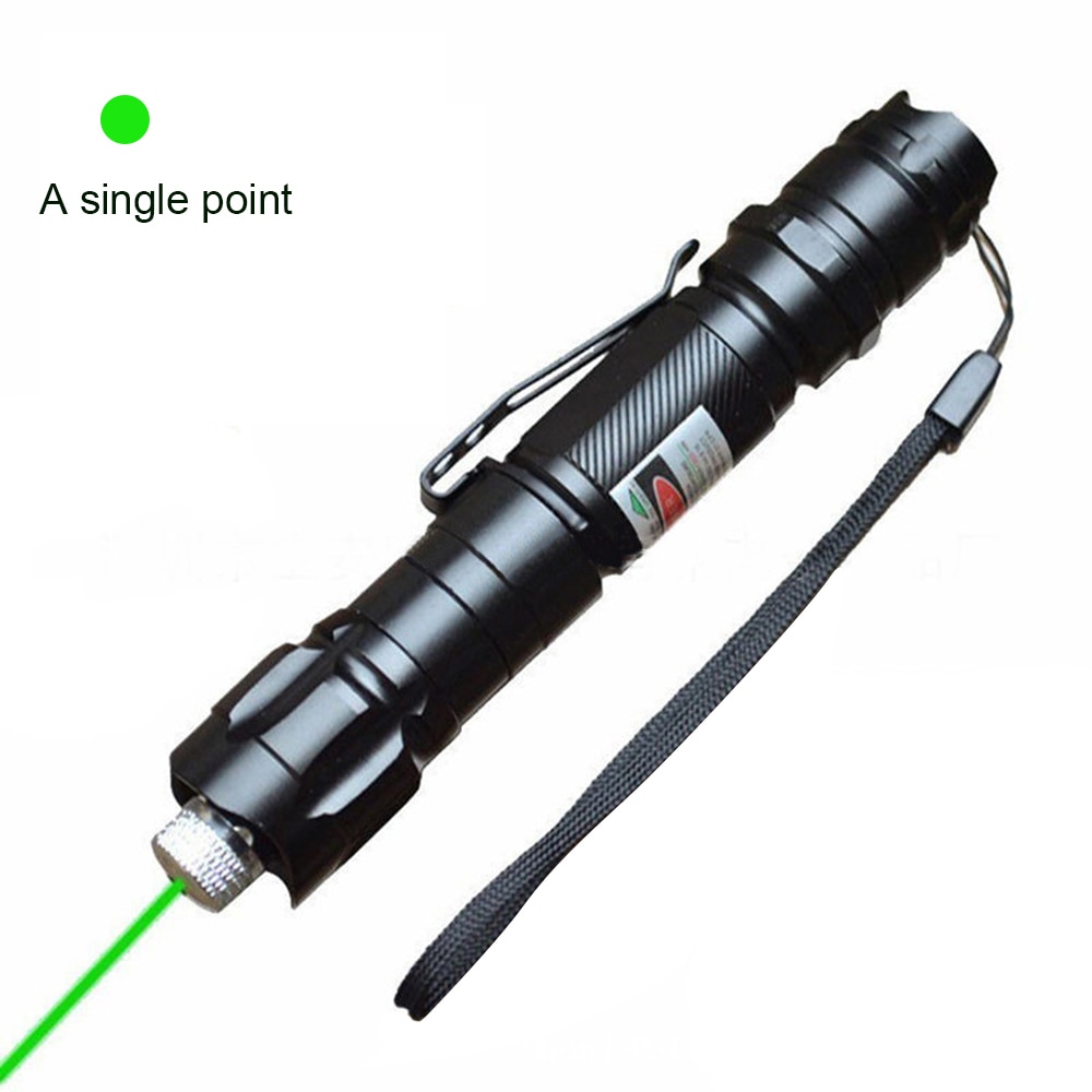 High Power Flashlight 5mw Portable Handheld Spotlight Lantern Light Waterproof Spot Lamp Lantern light Red/Green Laser Sight - Image 4