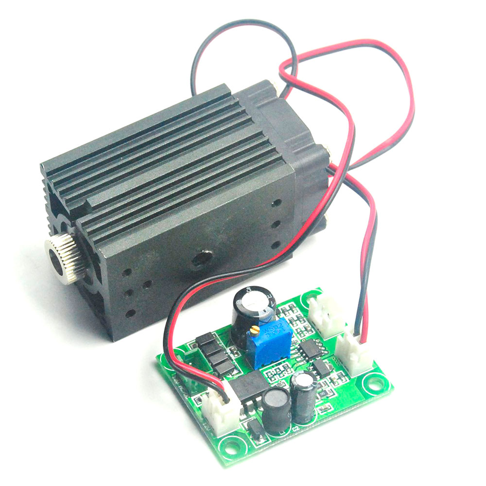 High Power Focusable 405nm 100mW Violet/Blue Laser Diode Dot/Line/Cross Module - Image 4