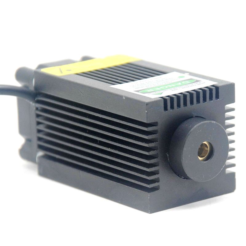 High Power Powerful 100mW 532nm Green Laser Diode Module Dot Lights LED Light w/ 12V Adapter 33x55mm - Image 4