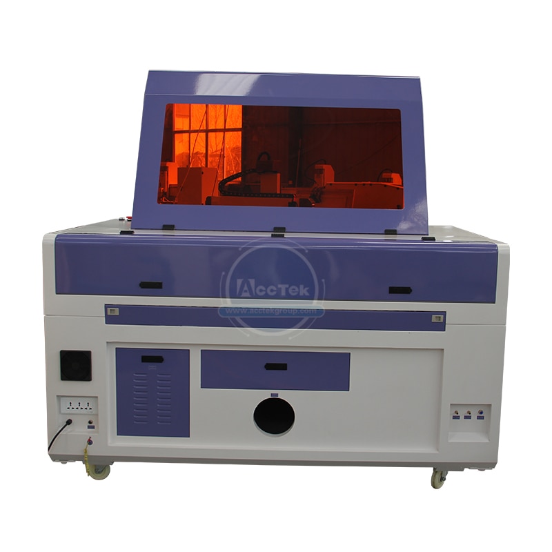 High Quality 100w CO2 Glass Tube CNC 1610 Laser Engraving Cutting Machine AKJ1610 - Image 4