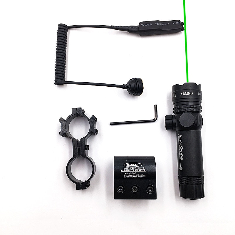 High Quality Red/Green Laser Use for Gun Suit 25.4/30mm Ring 20mm Rail Laser Sight For Hunting Can Adjustable Up Down Left Right - Image 2