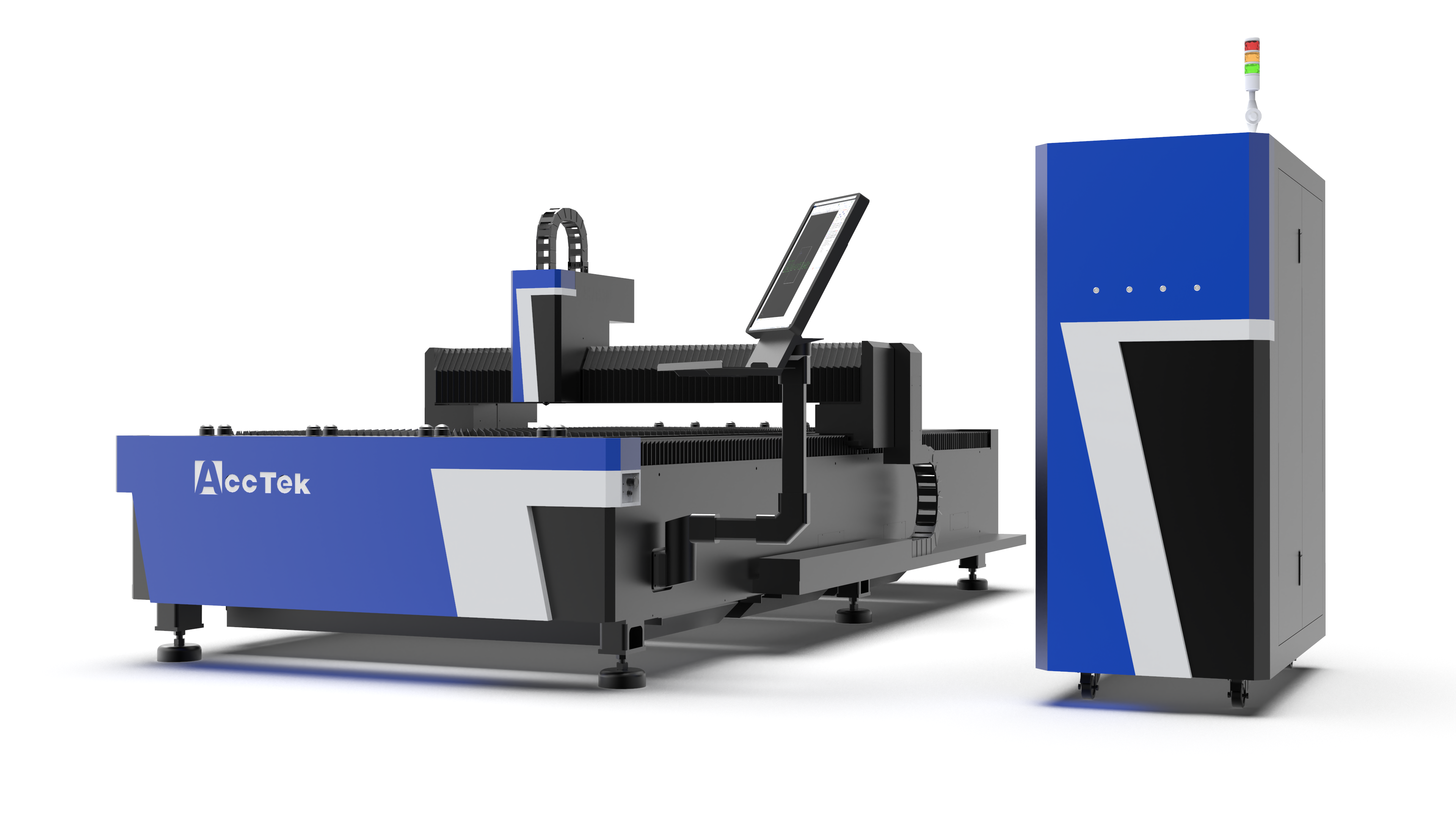 High Speed Laser Cutting Machine 1500x3000 Fiber Laser Source Raycus 1000w 2000w