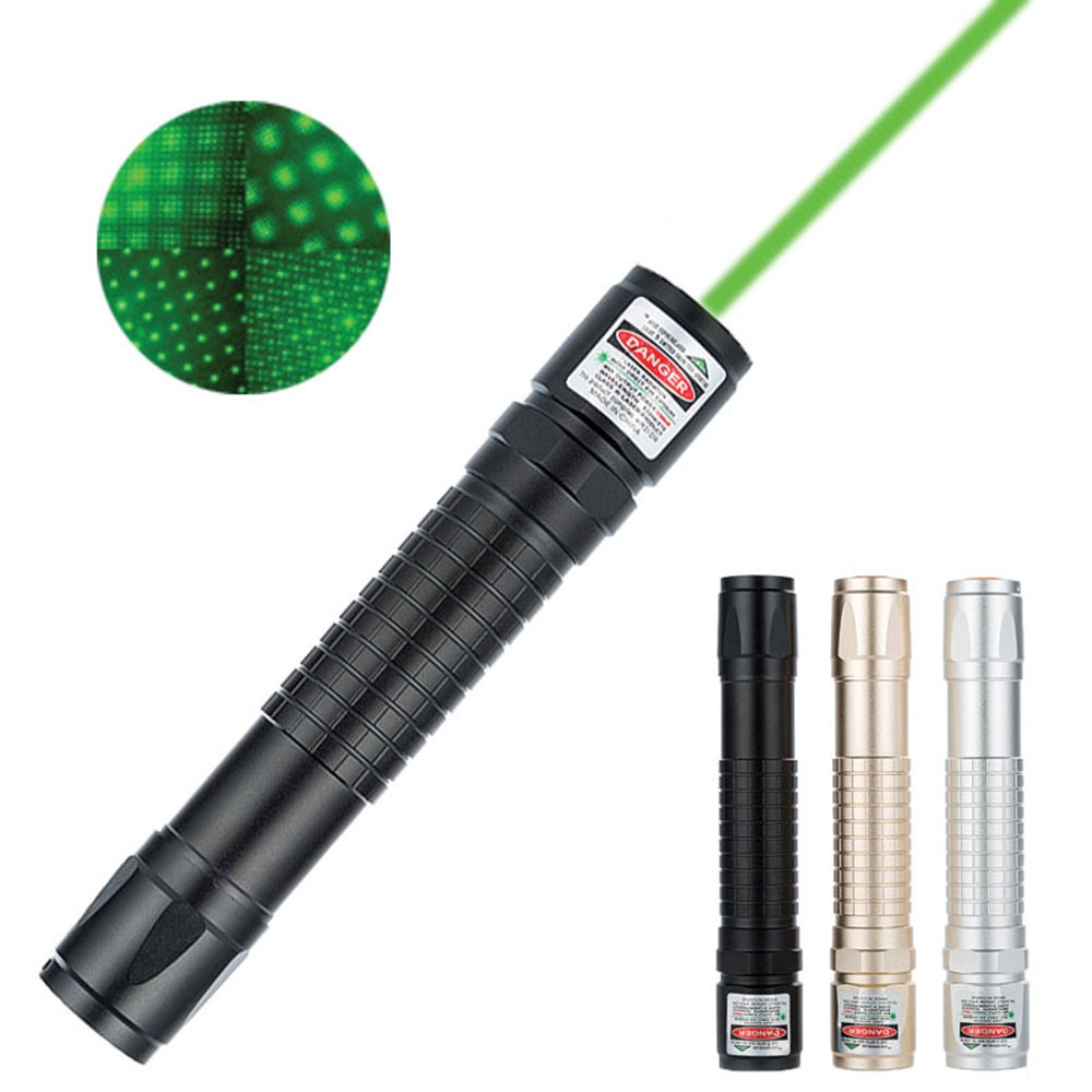 High-power green indicator 018 laser sight 532nm 5mw high-power green laser adjustable focus super far radiation 8000m