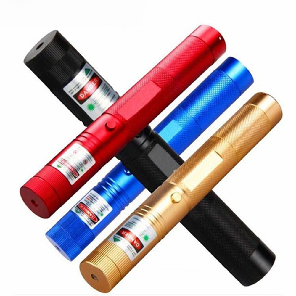 High-power green laser 303 green laser sight 532nm 5mw adjustable focal length, used to point to the sky/stars/hunting/pet toys
