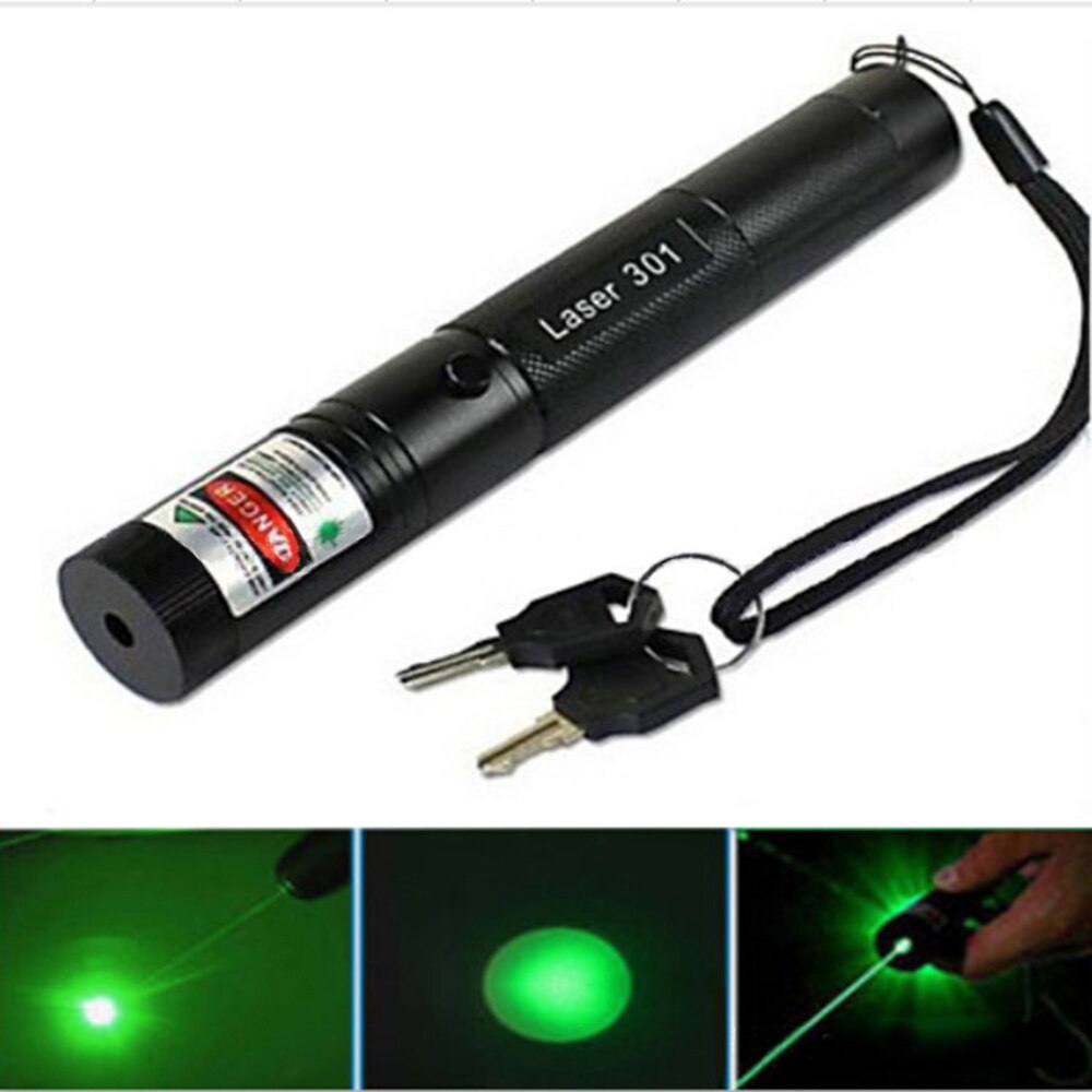 High-power hunting red dot laser 5mw green laser sight 8000m ultra-long radiation distance with 18650 battery combination