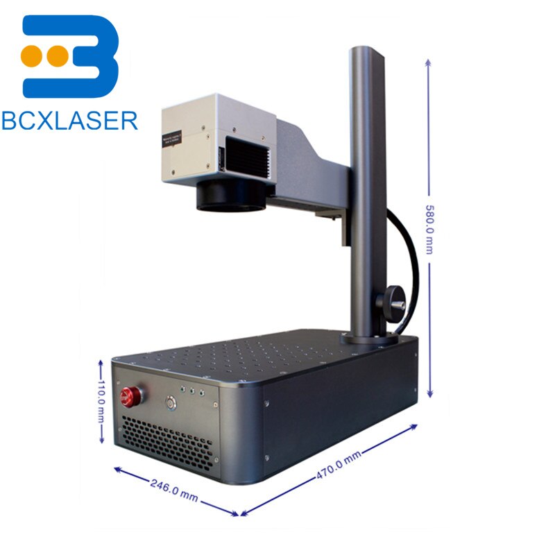 High precision split type metal 20w 30w 50w 70w 100w Max fiber cnc laser marking machine price - Image 4