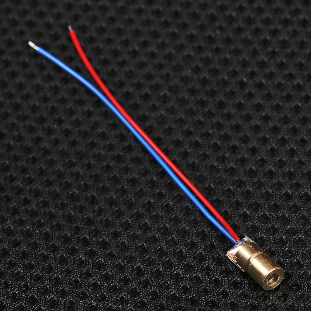High quality Laser Diode 650nm 6mm 3/5V 5 Million Watt Adjustable Laser Dot Module Red Copper Head Laser Woodworking Measuring - Image 4