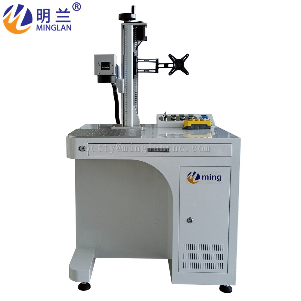 High quality auto focus 20W 30W 50W Fiber Laser Marking Machine - Image 4