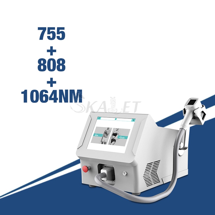 High-tech Diode Laser Beauty Machine 755 808 1064 Permanent Hair Removal Skin Whitening Equipment - Image 2