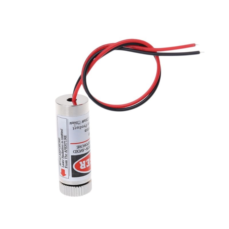 Hot 650nm 5mW Red Point Laser Module Head Glass Lens Focusable Industrial Class - Image 5