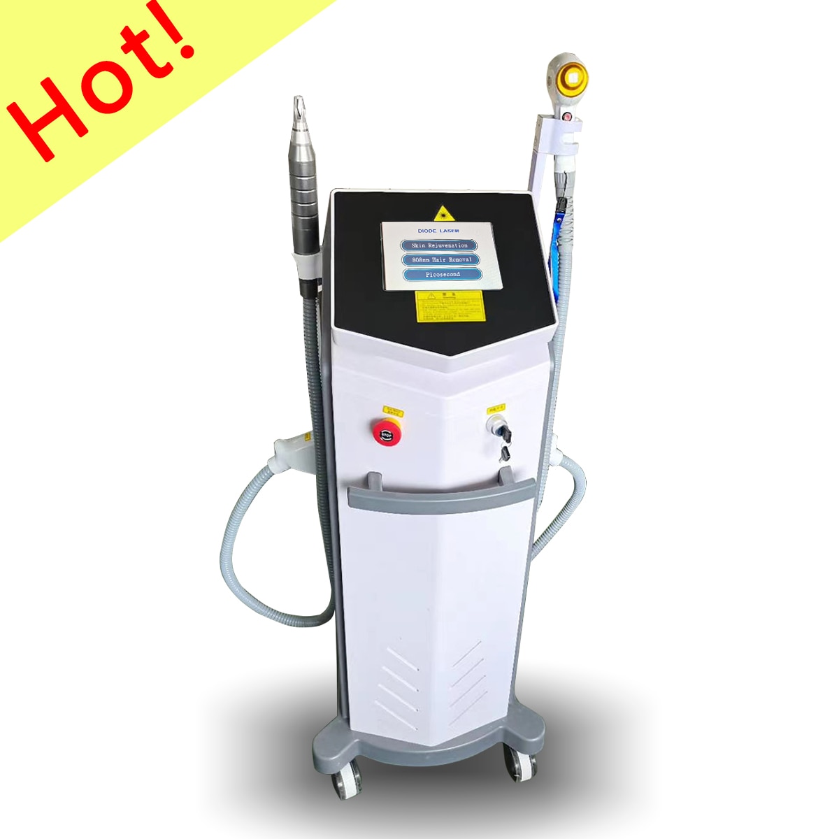 Hot Sale 808nm 755nm 1064nm Three Wavelength Diode Laser Hair Removal Machine 20 Million Shots with CE Suitable for Any Skin - Image 3