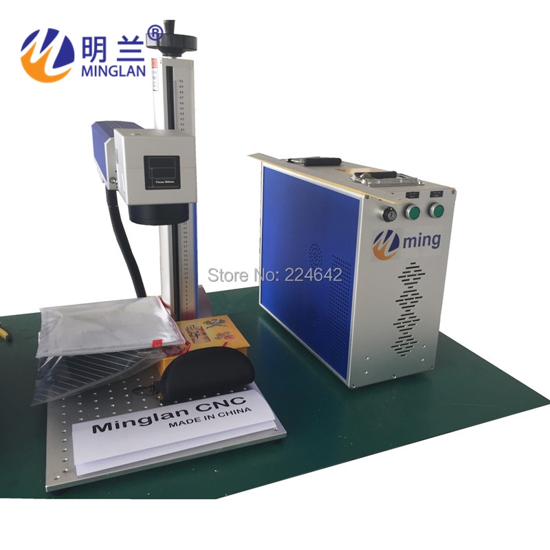 Hot Sale Home Use 20w Fiber Laser Engraving machine Pen Metal Ring Laser Marking Machine